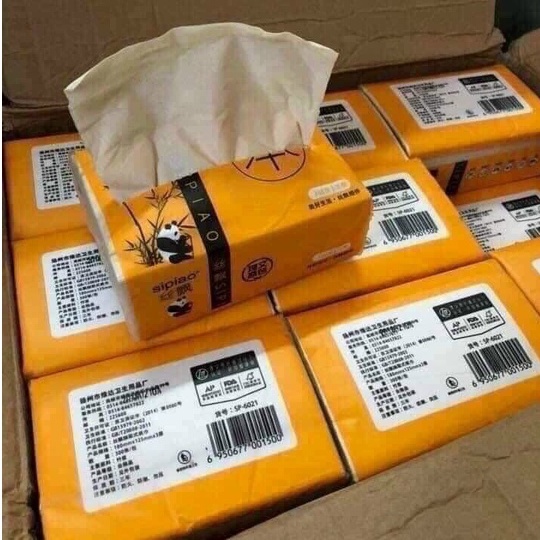 Giấy ăn gấu trúc giấy vệ sinh 1 thùng 30 gói - KHĂN GIẤY GẤU TRÚC