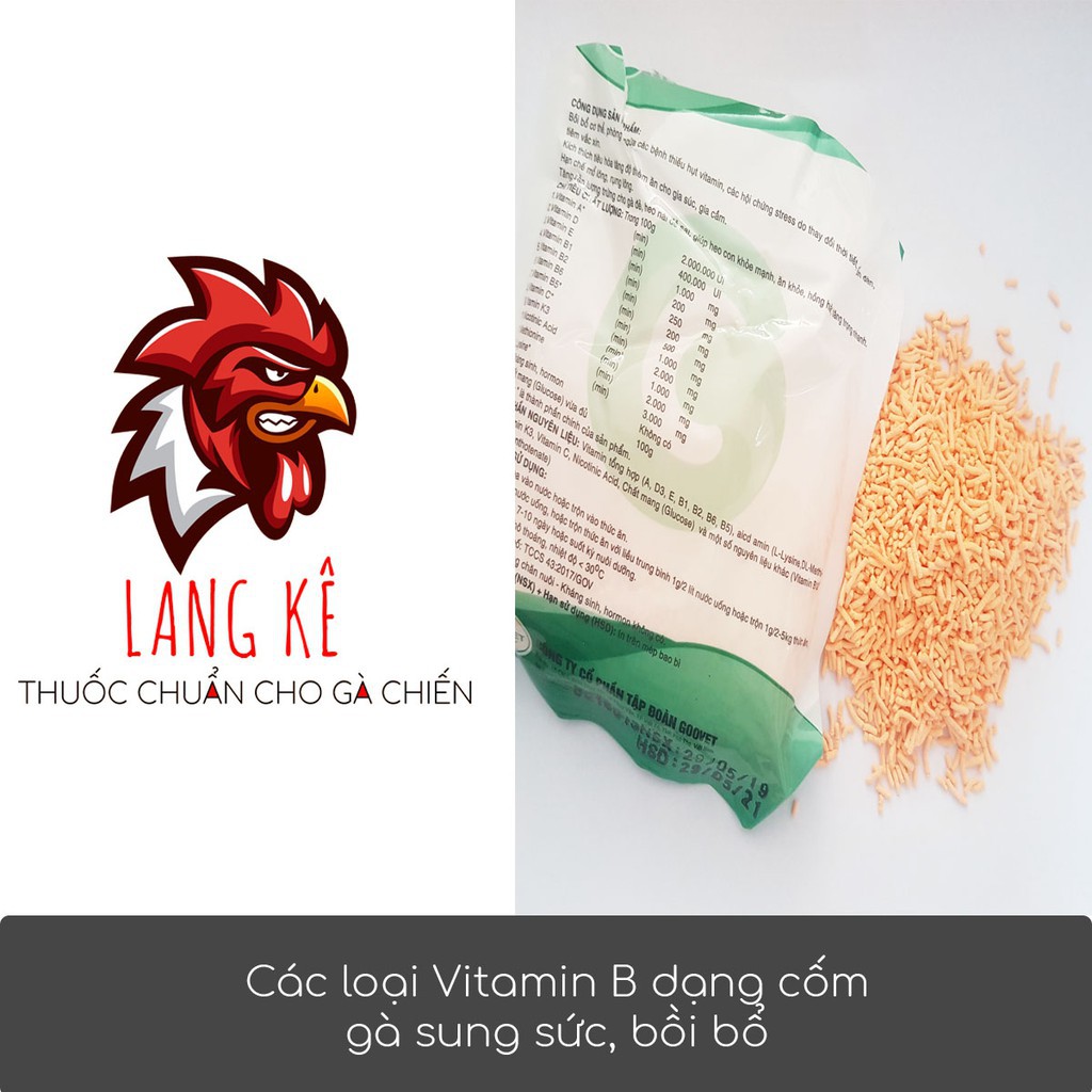 Cốm Vitamin B tổng hợp cho gà đá - Bcomplex Cốm 100g - Lang kê Navi store