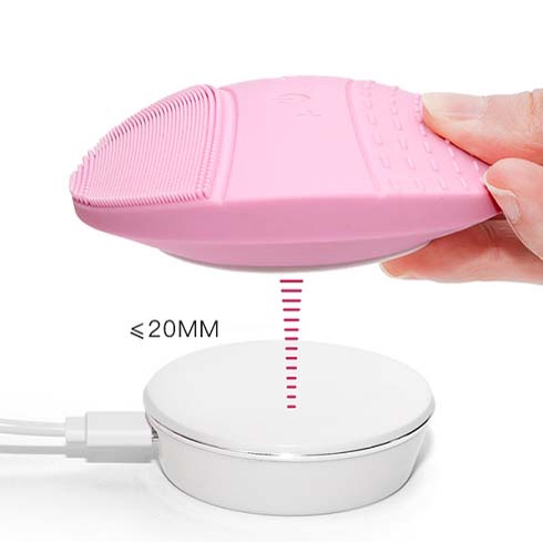 Máy Rửa Mặt Bling Belle Cầm Tay Massage Mini Đa Năng Bằng Silicon Bling Belle Không Dây Làm Sạch Da Vùng Thâm Sắc Tố