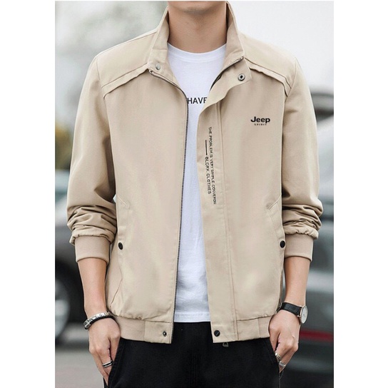 Áo khoác dù nam trơn Jacket Basic cao cấp- AK06
