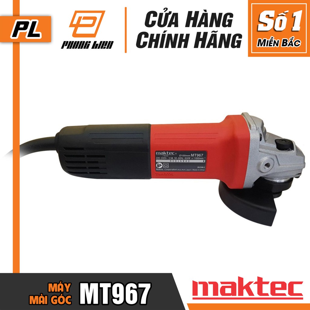 [Chính Hãng] Máy Mài Góc Maktec MT967 (100MM-850W)