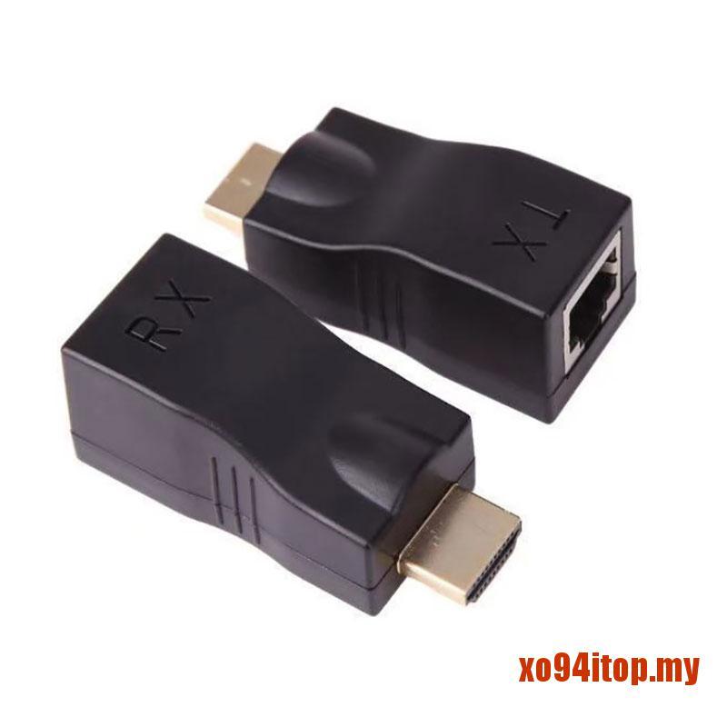 Cáp Chuyển Đổi 4k 3d Mi 1.4 30m Sang Rj45 Over Cat 5e / 6 Network Lan Ethernet Ad | BigBuy360 - bigbuy360.vn