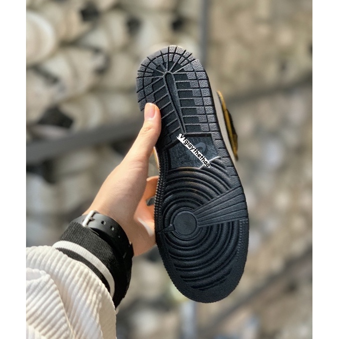 Giày Sneaker  Cao Cổ vàng đen cổ cao giá học sinh