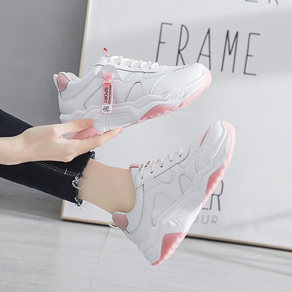 Giày Nữ [Freeship - Kèm Quà Tặng] Giày Sneaker Nữ Thể Thao Ulzzang Hàn Quốc