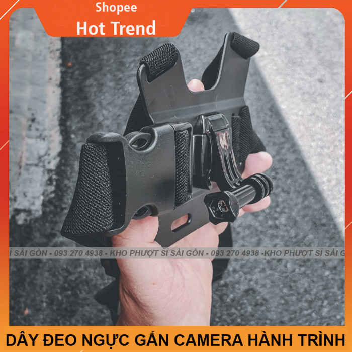 Giá buôn - Dây đeo trước ngực gắn camera hành trình - dây đeo ngực camera hành động