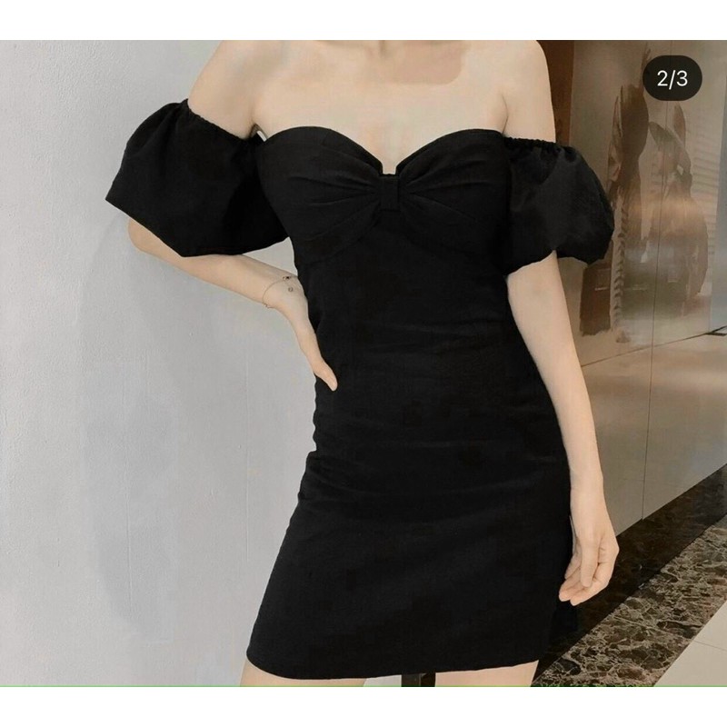 ĐẦM ĐEN TATA CÚP MẶC 2 KIỂU | BigBuy360 - bigbuy360.vn