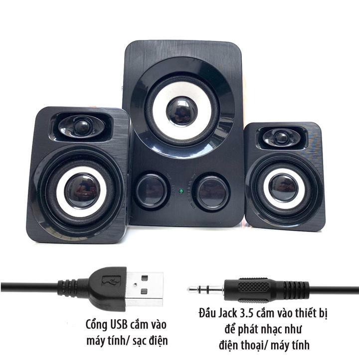 Loa vi tính cao cấp LOA VI TÍNH Q7 TRẢI NGHIỆM ÂM THANH - Loa Speaker Q7