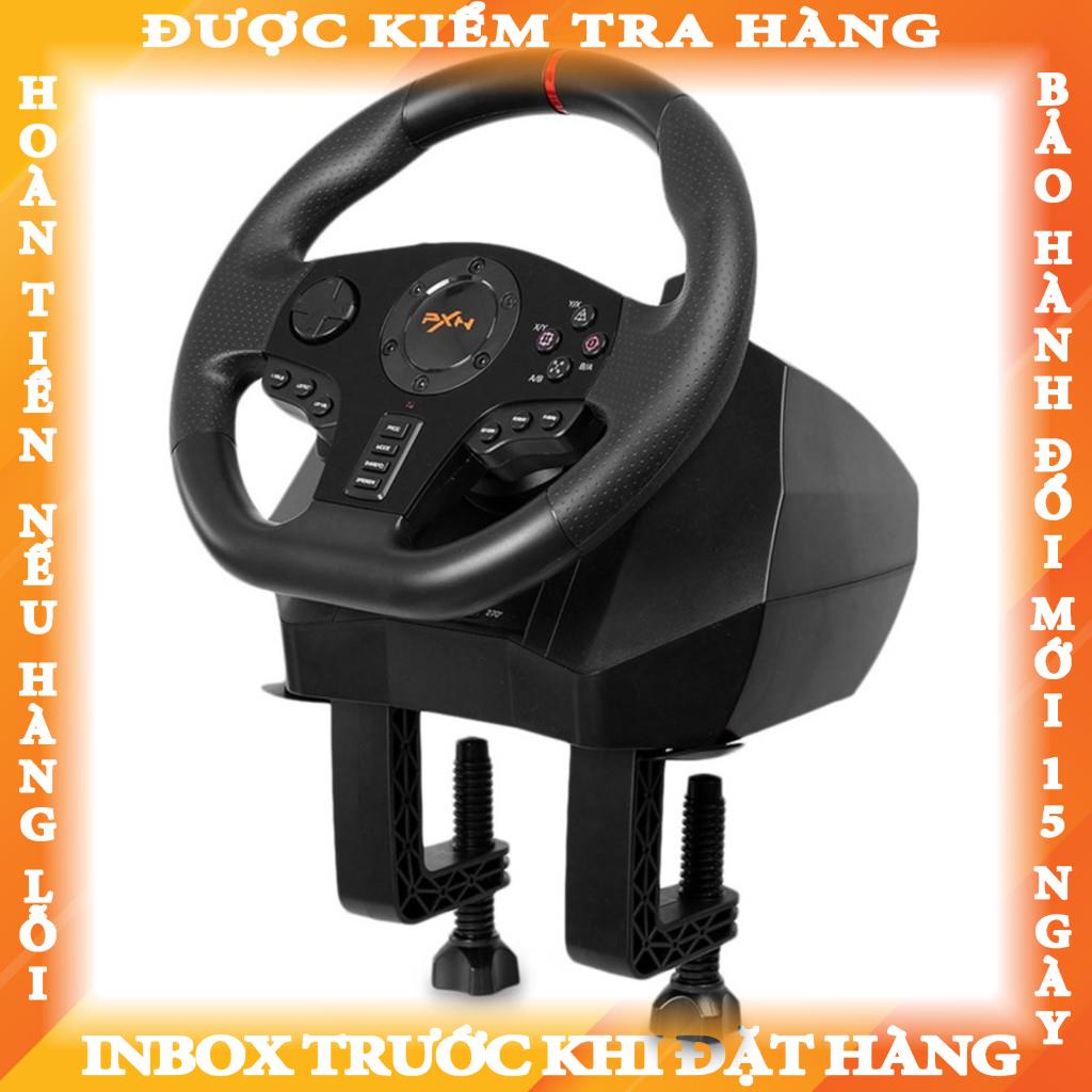 Vô lăng chơi game PXN V900 dùng cho PC/PS3/PS4/Xbox one/Nintendo switch - Quay 270-900 độ, có rung nguyenmanh