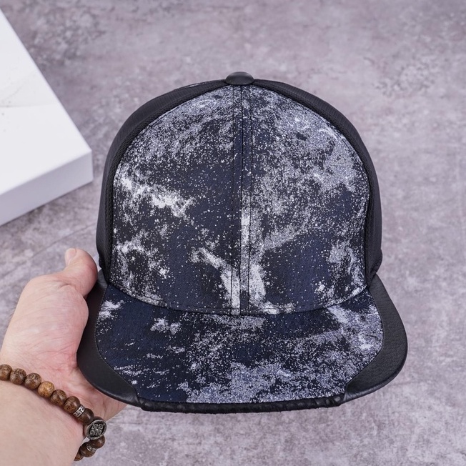 Nón Sơn snapback chính hãng dành cho nam chất liệu phối da cao cấp MC210 - Hùng Nón Hiệu