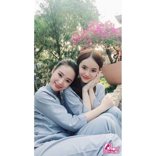 Đồ Phật tử đi Chùa (cổ trụ thêu hoa sen)