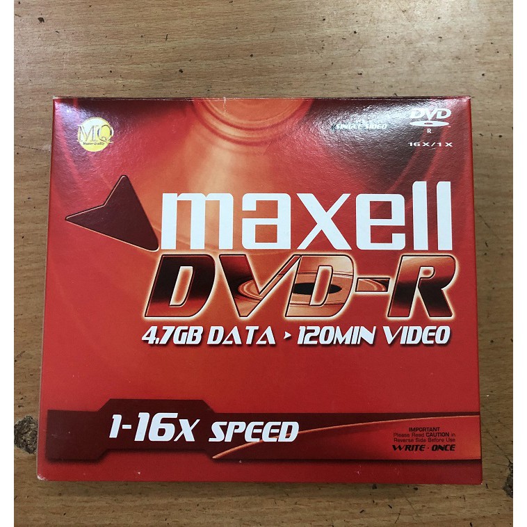 Hộp 10 đĩa trắng DVD-R Maxell