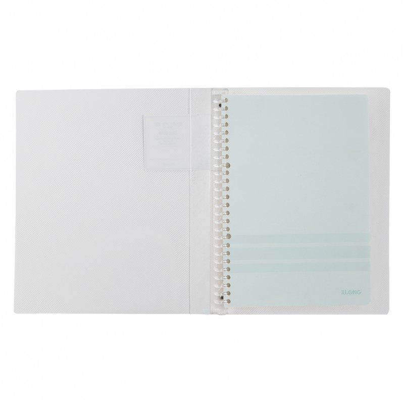 Sổ Binder File Dot Grid nhựa kẹp còng khổ B5 - 40 tờ KLONG MS: 545