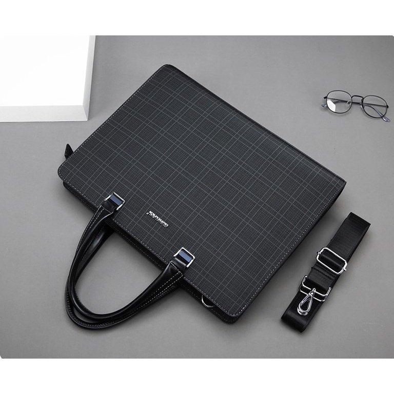 [Bảo hành 10 năm] Túi xách nam công sở CDN75 CHẤT DA SẦN BỀN ĐẸP CHỐNG NƯỚC I HỌA TIẾT CARO LỊCH LÃM SÀNH ĐIỆU (Loại 1) | BigBuy360 - bigbuy360.vn