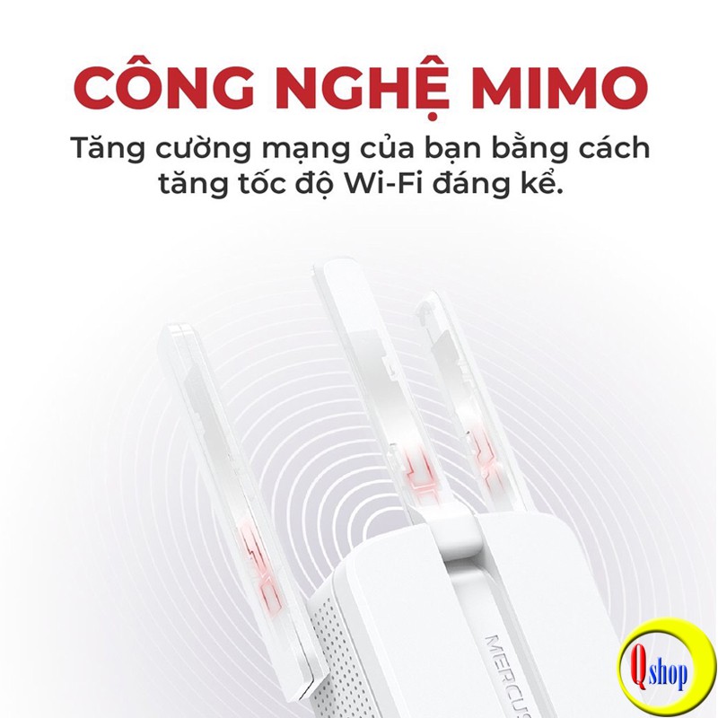 Bộ Kích Sóng Wifi Mercusys MW300RE 300Mbps - Hàng Chính Hãng