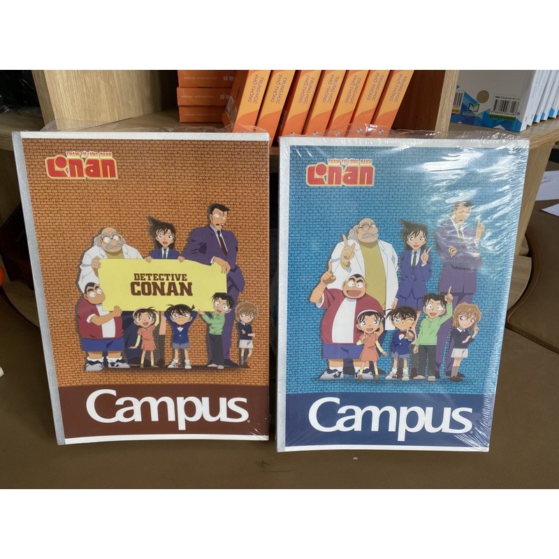 Vở kẻ ngang A4 Campus 200Tr Conan Group (NB-A4CN200)