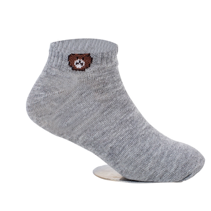 Vớ thuyền cotton mềm vô hình xinh xắn cho bạn gái