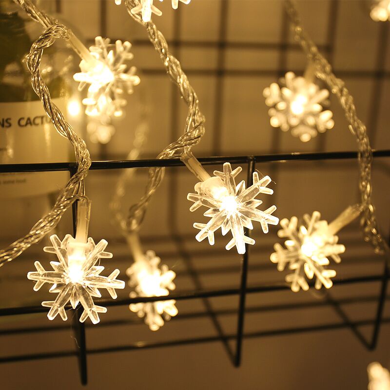 Đèn nháy led trang trí noel, lễ, tết dài 5m, có 2 chế độ nhấp nháy.