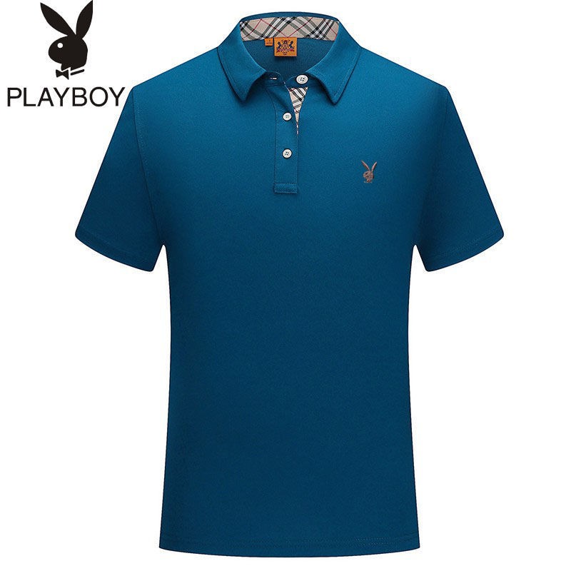 NEW PLAYBOY áo polo Màu Trơn Tay Ngắn Thời Trang Cho Nam | BigBuy360 - bigbuy360.vn