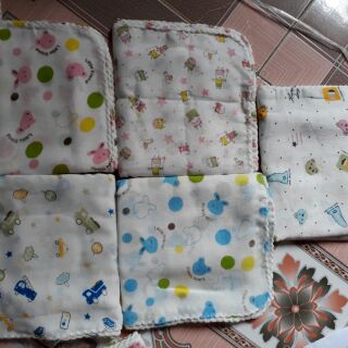 Khăn sữa Nhật cho bé ( bịch 10 khăn)