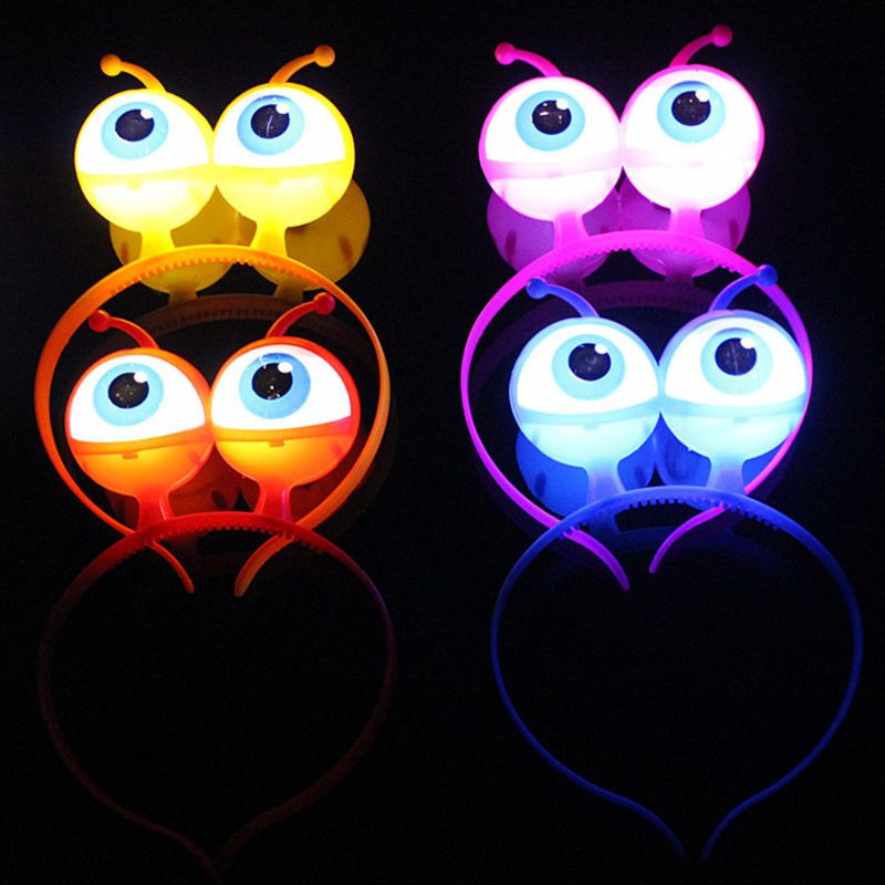 Băng Đô Cài Tóc Hình Vương Miện Có Đèn LED Phát Sáng YOUYO