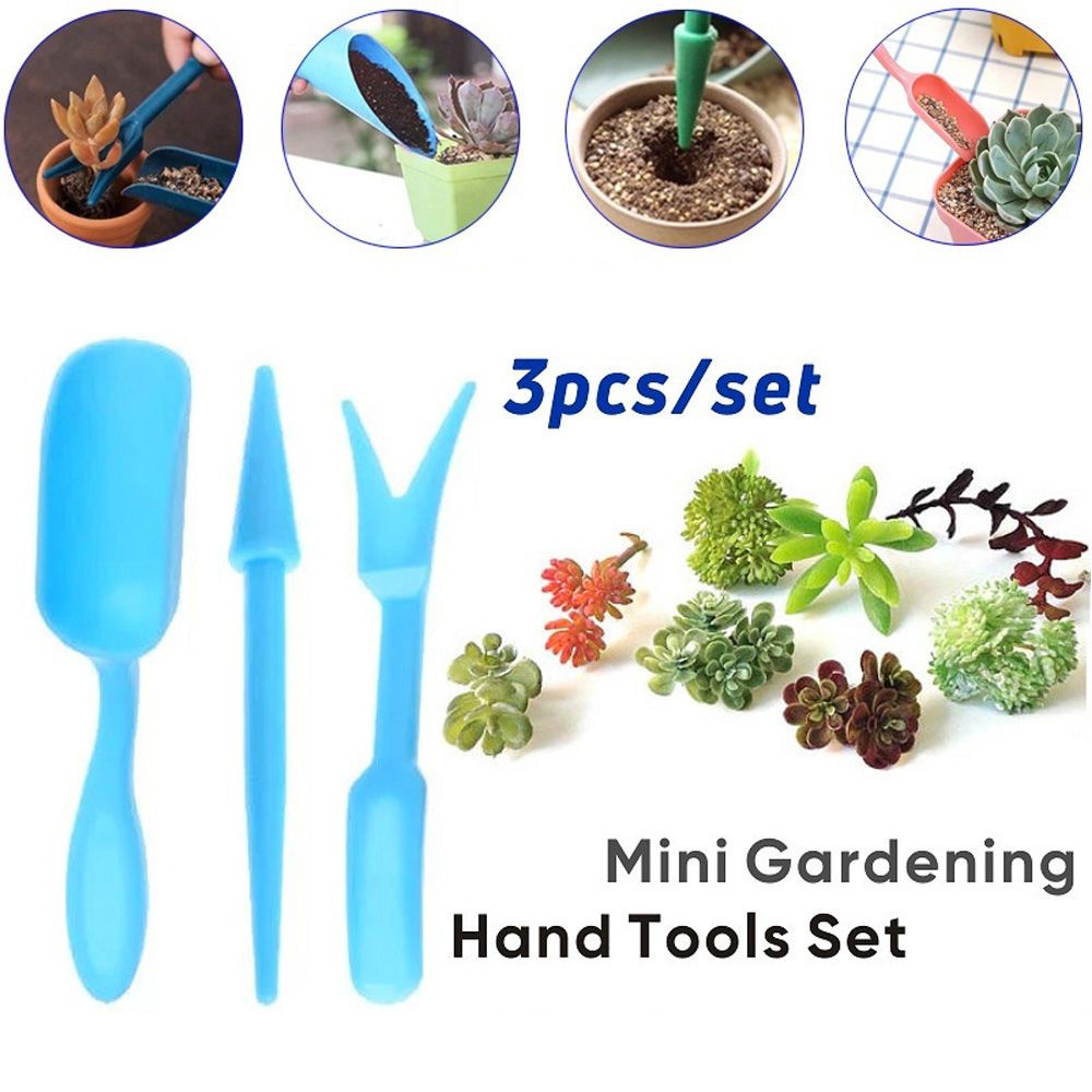 Bộ 3 Dụng Cụ Trồng Cây Cảnh Nhiều Màu Sắc Tiện Dụng Diy