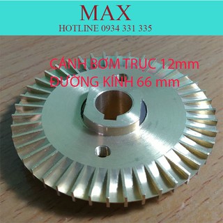 CÁNH BƠM NƯỚC TRỤC 12 mm- ĐƯỜNG KÍNH CÁNH 66 mm