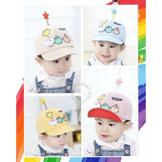 Mũ lưỡi chai cotton mềm mịn cho bé từ 6 tháng - 3 tuổi