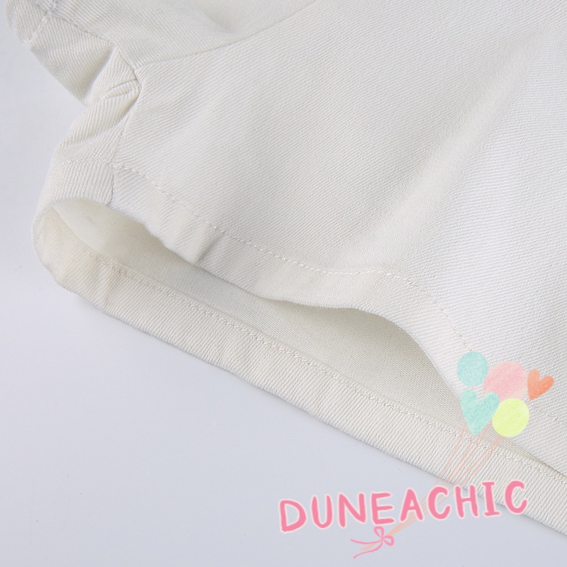 DUNEA Chân váy xếp ly phong cách đường phố sành điệu cá tính dành cho nữ