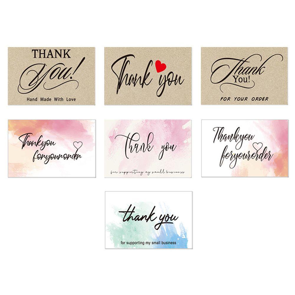 Cuộn 350 Nhãn Dán Thank You 2.5x3.7cm Trang Trí Quà Tặng