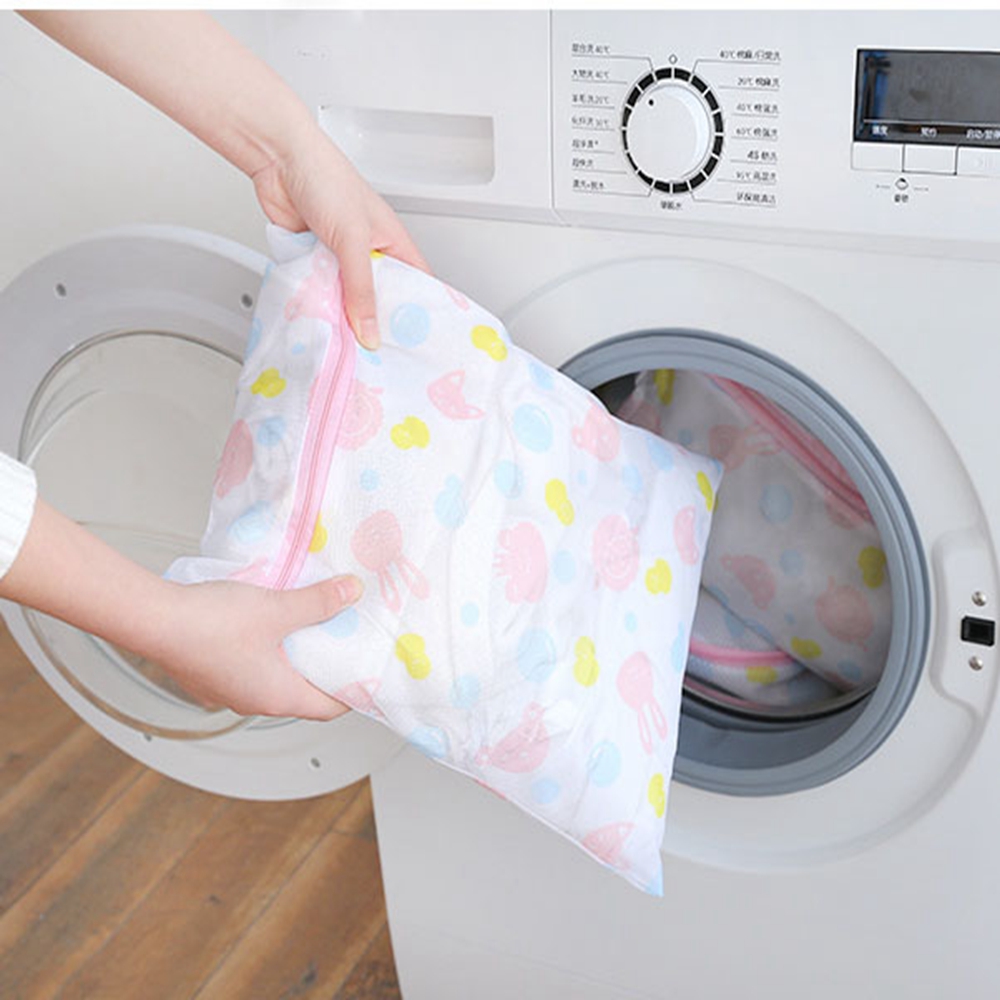 Túi lưới giặt đồ polyester khóa kéo 6 kích cỡ lựa chọn