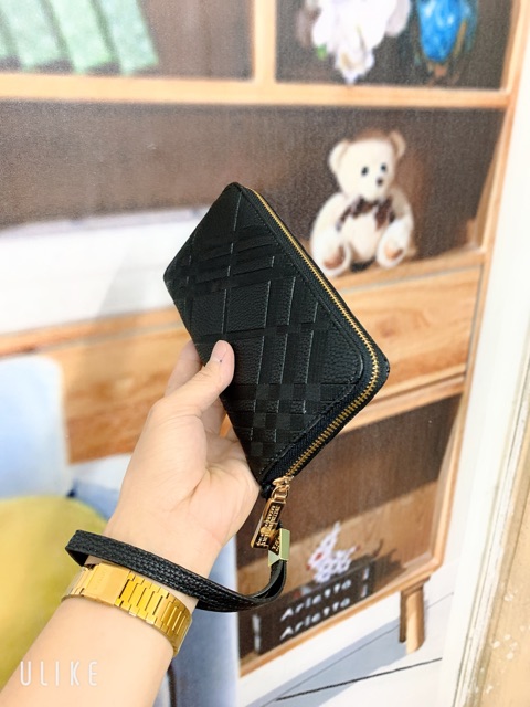 [FreeShip – Clip thật] Ví Da Cao Cấp 2020.Bóp Da Cầm Tay Nam Nữ. Ví Cầm tay.