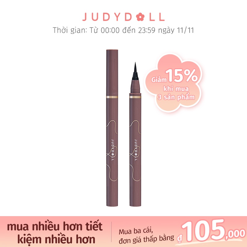 Bút kẻ mắt Judydoll dạng lỏng hoàn hảo 4 màu 0.5ml