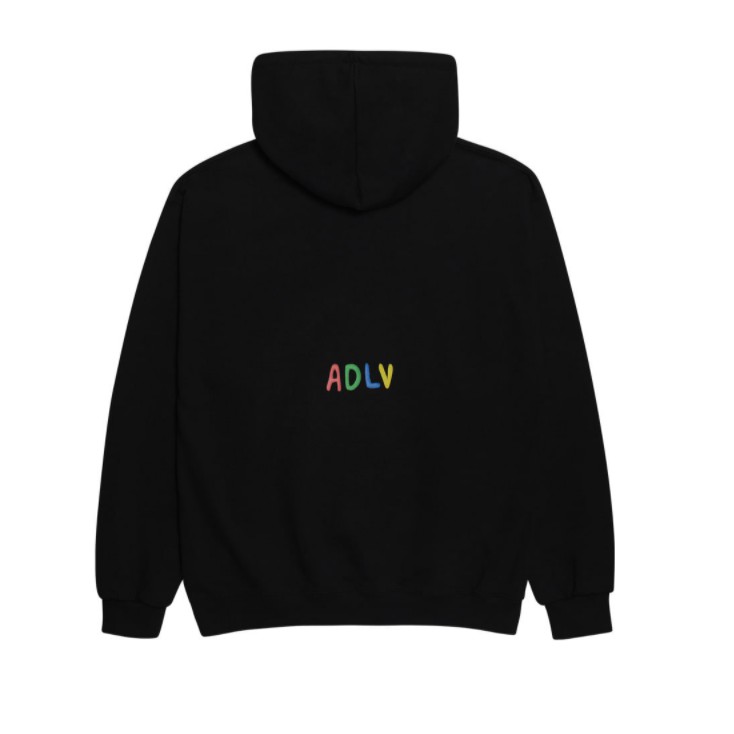 ÁO KHOÁC CÓ MŨ ADLV LITTLE BEAR HOODIE BLACK