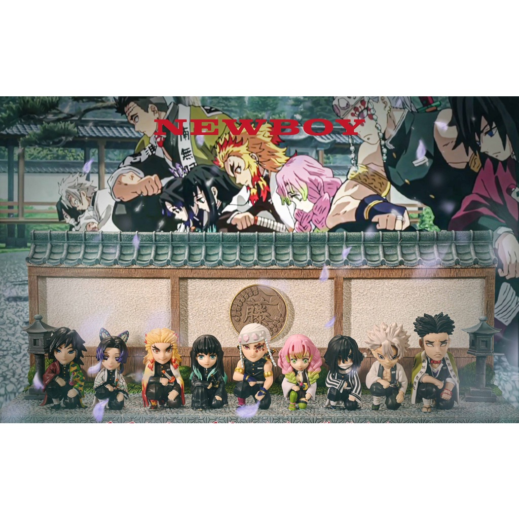 Mô hình Resin Demon Slayer - Kimetsu no Yaiba - Sa bàn Demon Slayer Pillars Assemble Background - Newboy