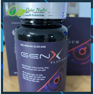 VIÊN SINH LÝ GEN X PLATINUM CHÍNH HÃNG HỘP 24 VIÊN - Tăng Phong Độ Rạo Rực Đam Mê - Phiên Bản Bạch Kim - [CÓ CHE TÊN]