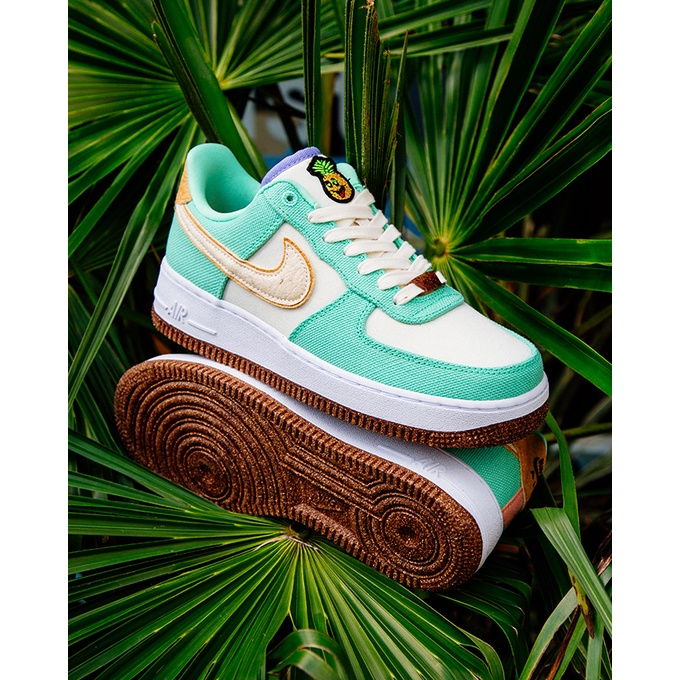 Giày thể thao chính hãng unisex Nike Air Force 1 Happy Pineapple