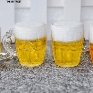 Móc chìa khóa hình ly bia độc đáo