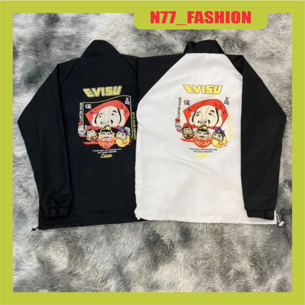 Áo khoác thể thao chất vải poly 2 da cao cấp ( Hàng xuất dư sale hết ) N77 FASHION