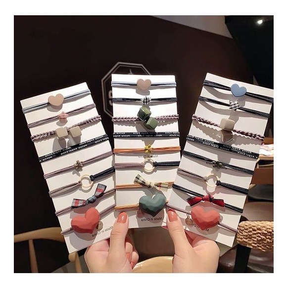 SET 8 CỘT TÓC SIÊU XINH T11