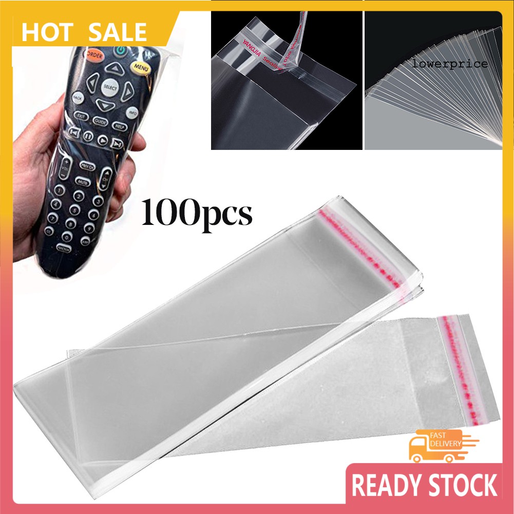 Set 100 Túi Bọc Điều Khiển Từ Xa Của TV Gia Đình/Khách Sạn Tiện Dụng