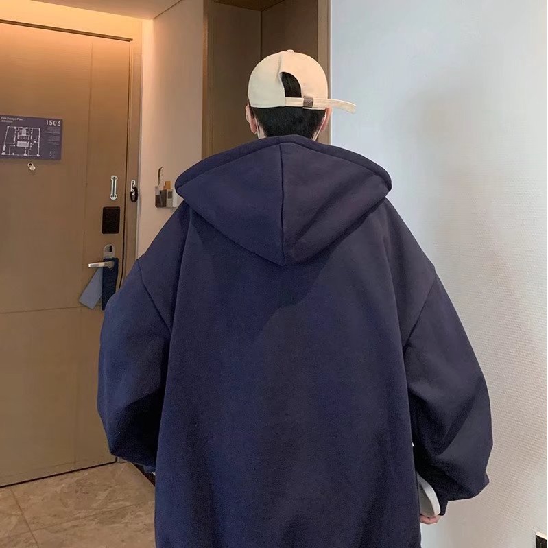 Áo Khoác Hoodie In Chữ Thời Trang Dành Cho Cặp Đôi