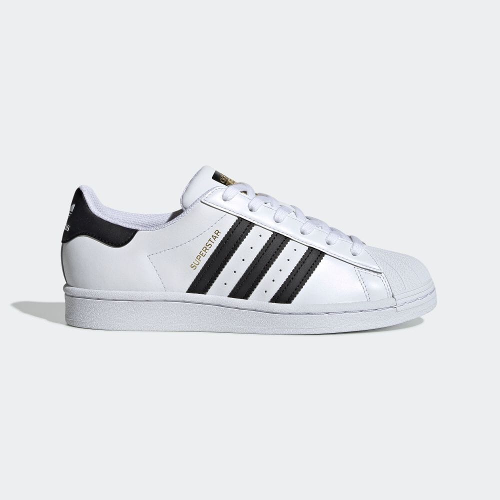 Giày nữ Adidas Superstar tem vàng FV3284