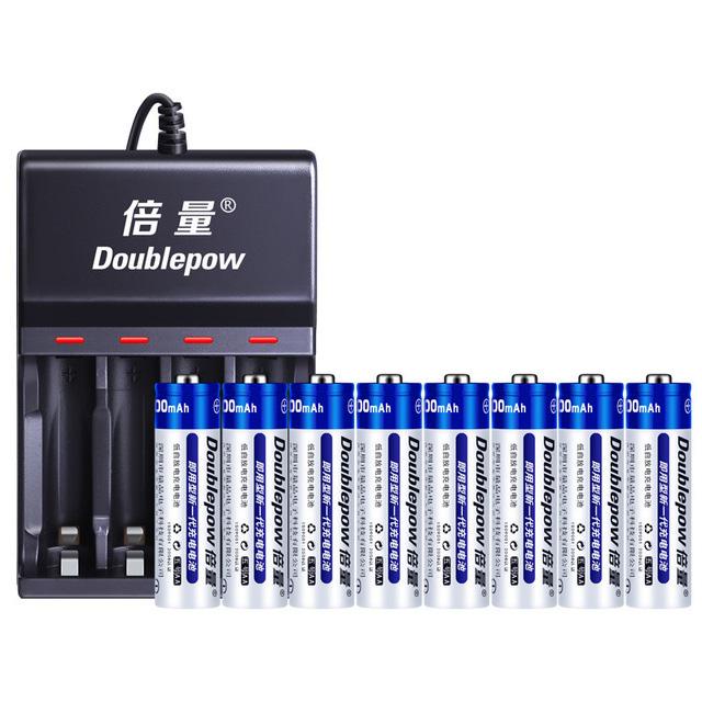 Sạc Pin AA AAA Doublepow UK83 Tự Ngắt cho những đồ dùng sử dụng pin như máy ảnh, đồ điện tử, micro