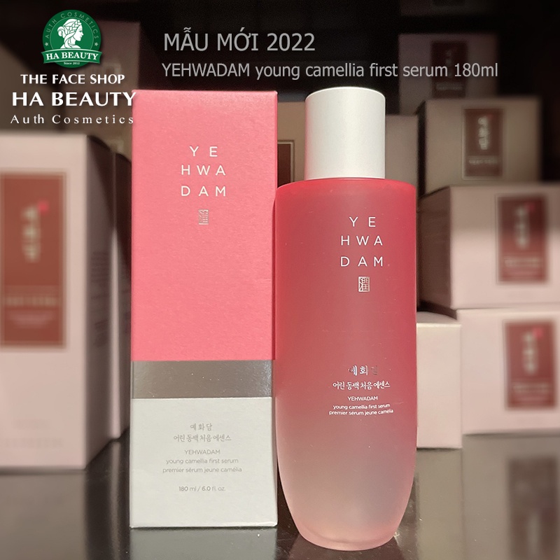 Nước thần chống lão hóa phục hồi da The Face Shop Yehwadam Young Camellia First Serum 180ml