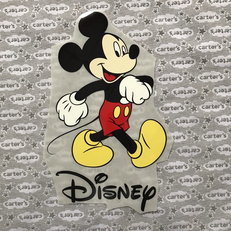 Hình dán nhiệt - logo Mickey 1-8