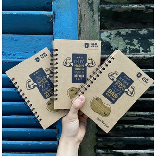 Sổ lò xo giấy kraft in ảnh theo yêu cầu khổ A5