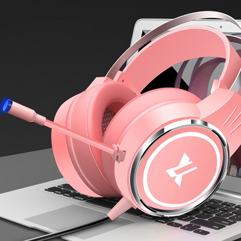 Tai Nghe Trùm Đầu Chơi Game zzz 7.1 Cổng USB Âm Thanh Vòm Có Mic