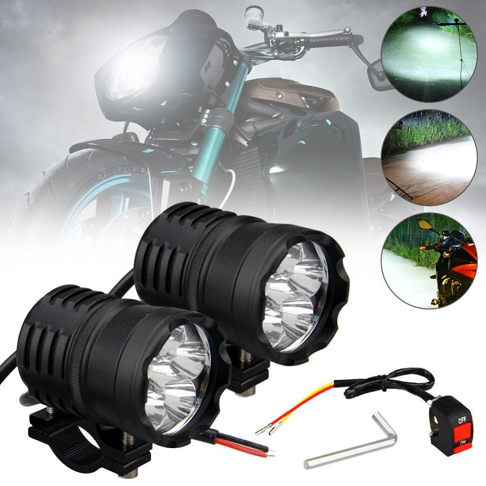 1/2 Đèn Pha 12V-84V 6500k 60W Siêu Sáng Cho Xe Máy