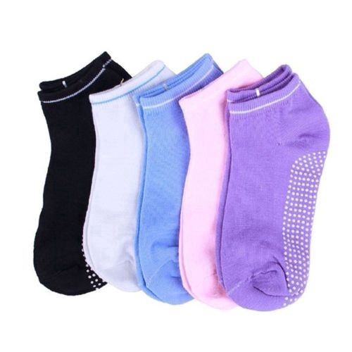 Set 4 đôi vớ tập yoga pilates chống trượt