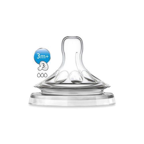 [CHÍNH HÃNG]Núm Ty Philips Avent Natural cổ rộng đủ size